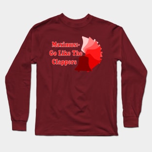 Funny Bellringing Slogan in red Long Sleeve T-Shirt